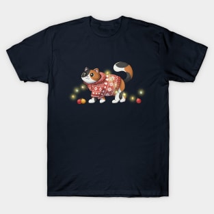 Festive Calico Cat T-Shirt